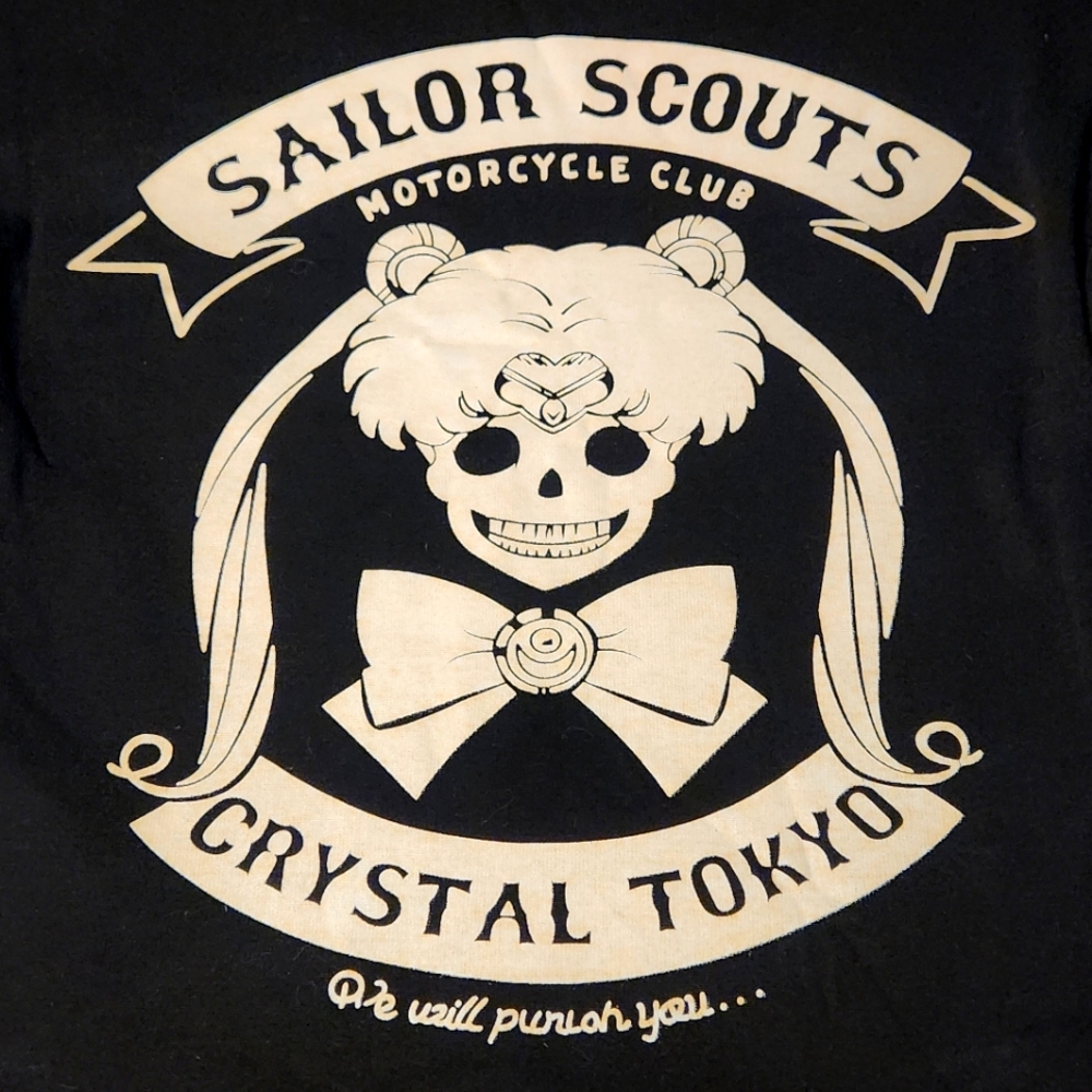 Sailor Moon Motorcycle Club Long Sleeve Top